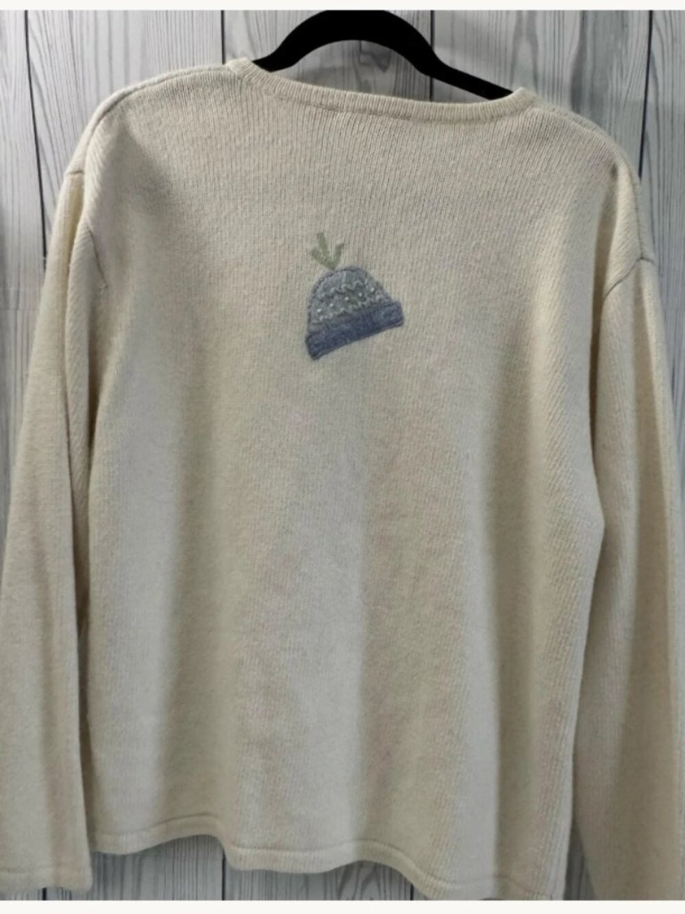 CROFT & BARROW Winter Cardigan - Size Petite Medium - Very Good Condition - Picture 4 of 11